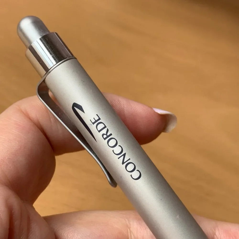 Collectable British Airways Concorde Thick Pen